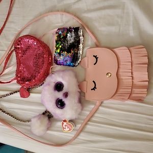 Bundle of four (4) little girls crossbody